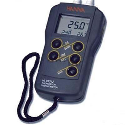 HI93512双通道便携式温度(°C/°F)测定仪