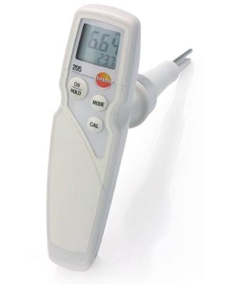 testo 205pH酸碱度/温度测量仪